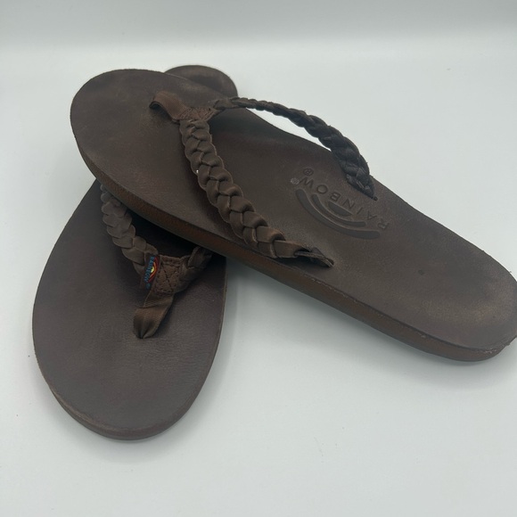 Ladies braided Rainbow sandal. - Picture 9 of 12